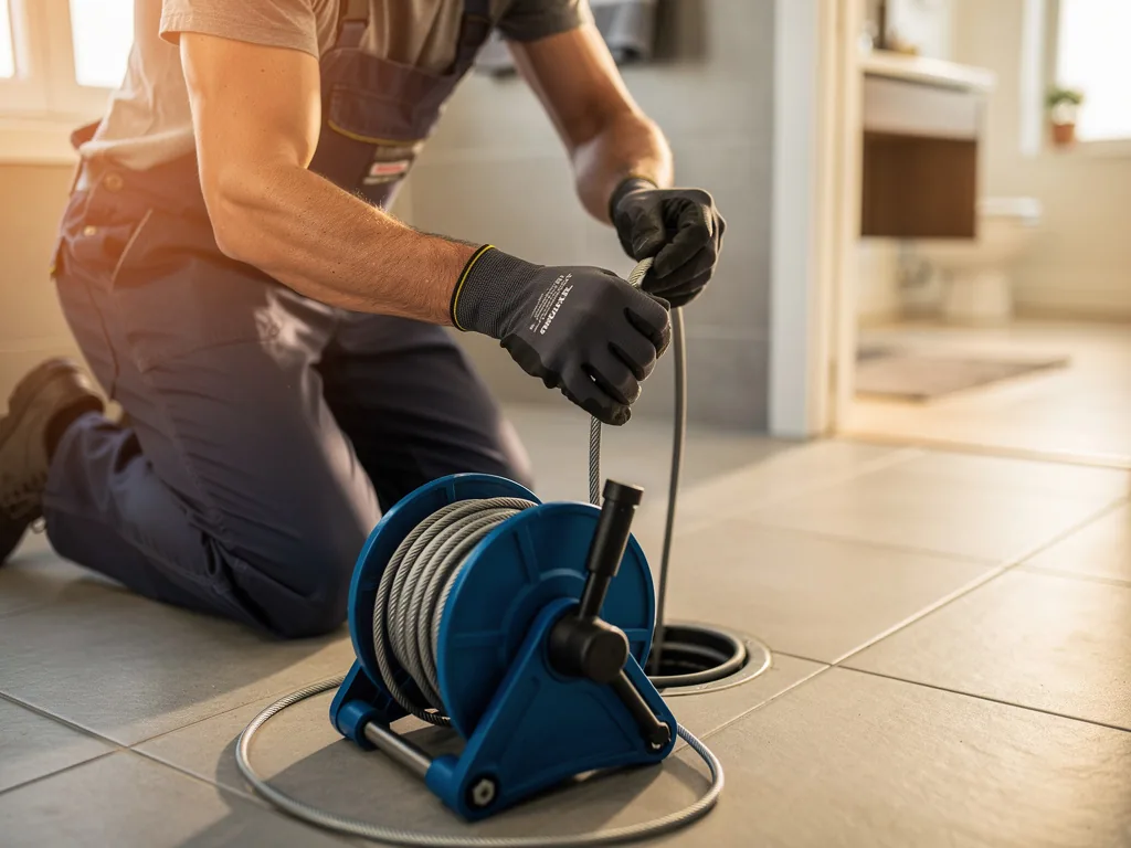 Intervention plombier à Créteil : artisan au travail